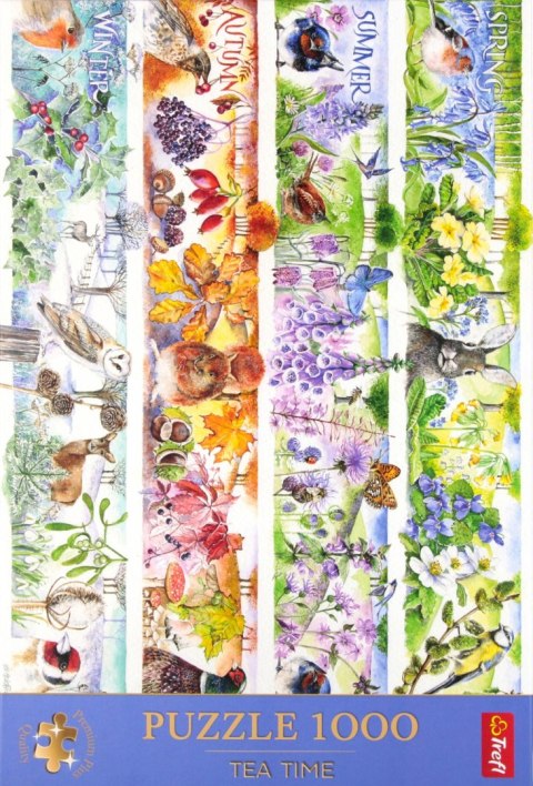 Puzzle 1000el Premium Cztery Pory Roku TREFL 12078 TR