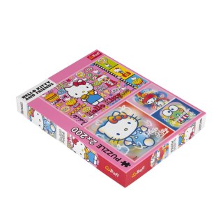 Puzzle 2x200el Hello Kitty i Przyjaciele TREFL 13336 TR