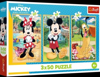 Puzzle 3x50el Myszki na wakacjach TREFL 34881 TR
