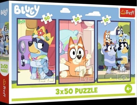 Puzzle 3x50el Rodzina Bluey TREFL 34890 TR