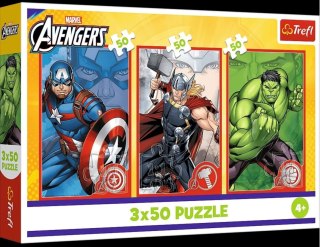 Puzzle 3x5el Avengers Twój bohater TREFL 34891 TR