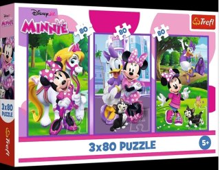 Puzzle 3x80el Minnie i Przyjaciele TREFL 34889 TR