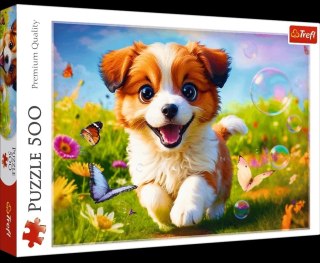 Puzzle 500el Wesoły piesek TREFL 37524 TR