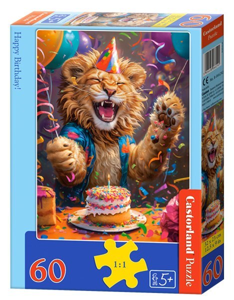 Puzzle 60 el. Happy Birthday B-066292