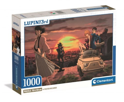Puzzle Clementoni 1000EL 37054 LUPIN III PUD6
