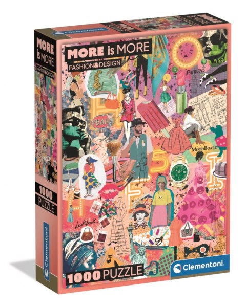 Puzzle Clementoni 1000EL 37071 MORE IS MORE FASHION PUD