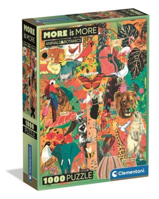 Puzzle Clementoni 1000EL 37073 MORE IS MORE ANIMAL PUD6