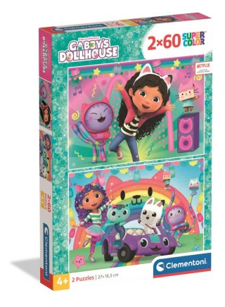 Puzzle Clementoni 2X60EL 24819 GABYS DOLLHOUSE PUD
