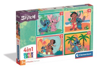 Puzzle Clementoni 4W1 21745 STITCH PUD6
