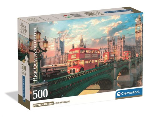 Puzzle Clementoni 500EL 35575 WESTMISTER BRIDGE PUD6