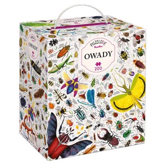 Puzzlove CzuCzu Owady puzzle 200 elementów