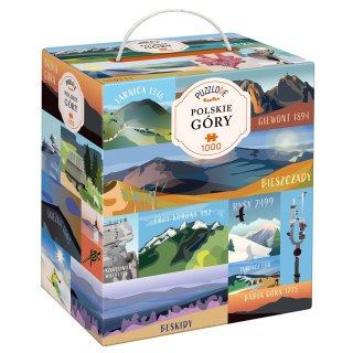 Puzzlove CzuCzu Polskie góry puzzle 1000 elementów