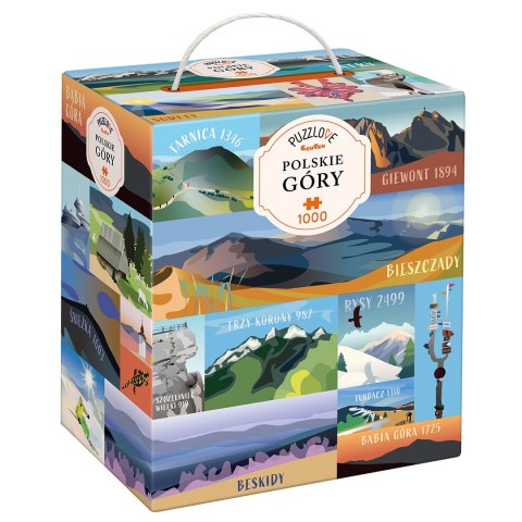Puzzlove CzuCzu Polskie góry puzzle 1000 elementów