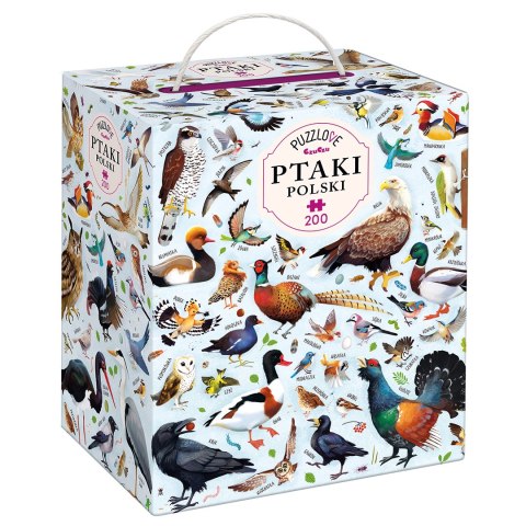 Puzzlove CzuCzu Ptaki Polski puzzle 200 elementów