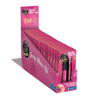 Clementoni Crazy Chic Błyszczyk i Konturówka Pink 18176