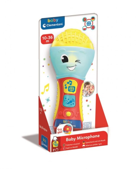 Clementoni Mówiący Baby Mikrofon 17523