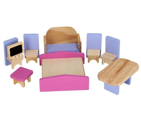 Domek dla lalek drewniany MEGA CREATIVE 566704