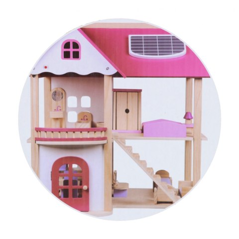 Domek dla lalek drewniany MEGA CREATIVE 566704