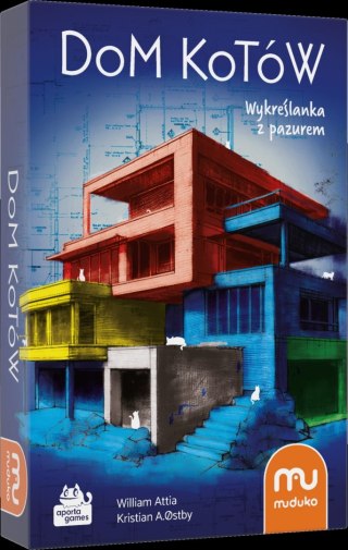 Gra Dom kotów wykreślanka z pazurem MUDUKO 57520 MUD