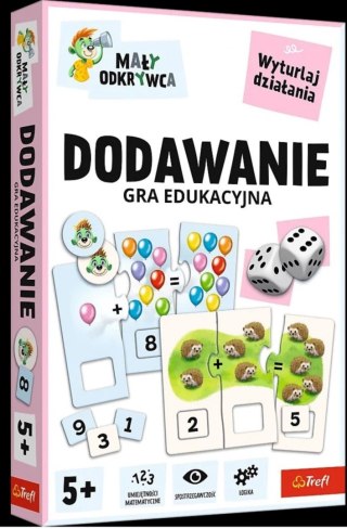 Gra Mały odkrywca Dodawanie TREFL 02805 TR