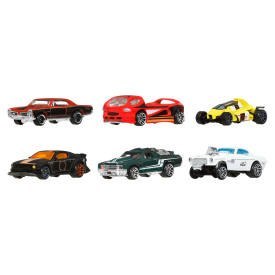 Hot Wheels Legends Wielopak Legendy HW Zestaw 6 metalowych samochodów premium w skali 1:64