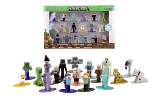 JADA Minecraft Metal fig 18-pak 4cm W12