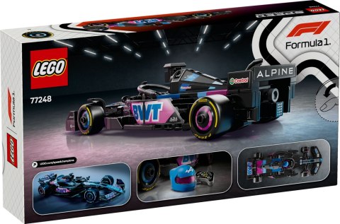 Klocki konstrukcyjne Bolid F1 BWT Alpine LEGO 77248