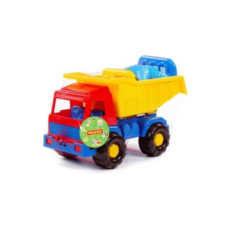 Komplet do piasku Auto wywrotka 38cm akcesoria POLESIE 58188 WADP