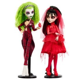 Monster High Skullector Beetlejuice Beetlejuice 2 lalki Betelgeuse i Lydia Deetz HYV96 P1