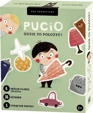 Nasza Księgarnia Pucio Gdzie to położyć układanka