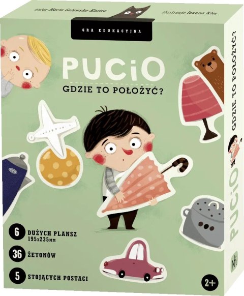 Nasza Księgarnia Pucio Gdzie to położyć układanka