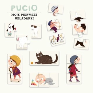Nasza Księgarnia Pucio Moje pierwsze układanki