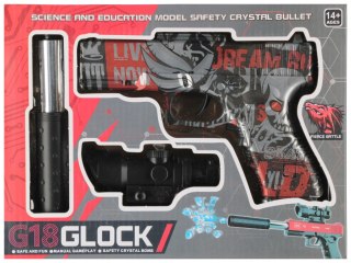 PISTOLET NA POCISKI WODNE 26X19X4 MC WB 72