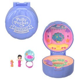 Polly Pocket Zestaw kompaktowy z pierścionkiem Asortyment Keepsake Collection JCB24 WB5