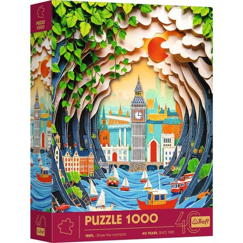 Puzzle 1000 elementów Jubileusz Londyn TREFL 40043 TR