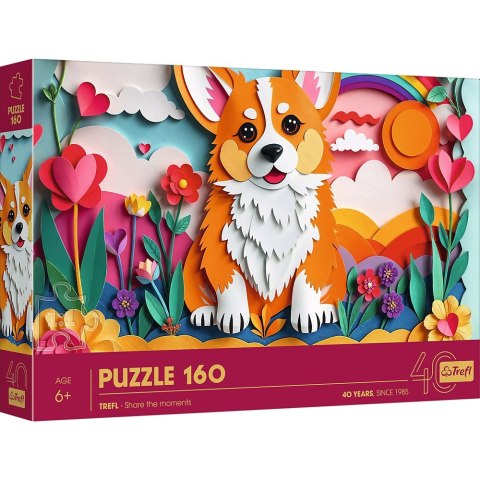Puzzle 160 elementów Paper Art Piesek TREFL 40050 TR