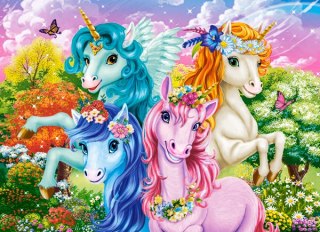 Puzzle 70 el. Cute Unicorns Selfie CASTORLAND B-070213