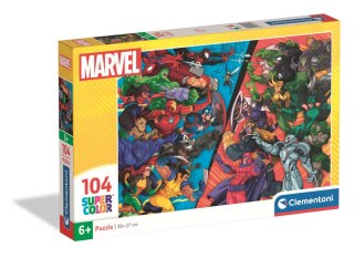 Puzzle Clementoni 104 Elementy Super Color Marvel 25061