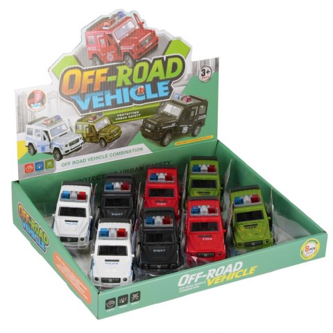 Auto ratunkowe 12cm mix MEGA CREATIVE 568800
