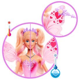 Barbie Wróżka Zmiana koloru Lalka