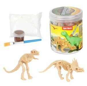 DINOZAUR DO ZROB MASA PLASTYCZ AKC 8X7 TUB12
