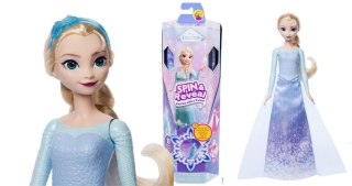 Disney Kraina Lodu Elsa Lalka Zakręć i odkryj