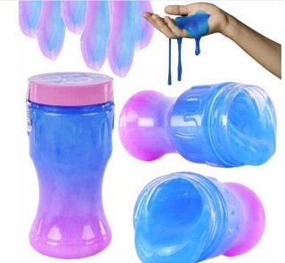 Glutek Rozciągliwy Zapachowy Dwukolorowy Antystresowy Masa Slime 400ml