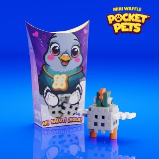 KLOCKI KONSTR WAFLE MINI 16EL GOLAB MARIO WB
