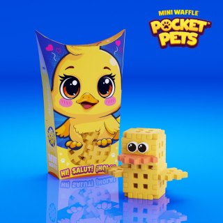 KLOCKI KONSTR WAFLE MINI 16EL KACZKA MARIO WB