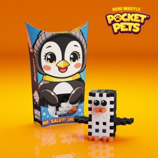KLOCKI KONSTR WAFLE MINI 17EL PINGWIN MARIO WB
