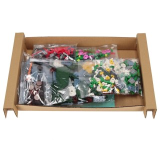 Klocki konstrukcyjne Kwiaty 711szt MEGA CREATIVE 567497