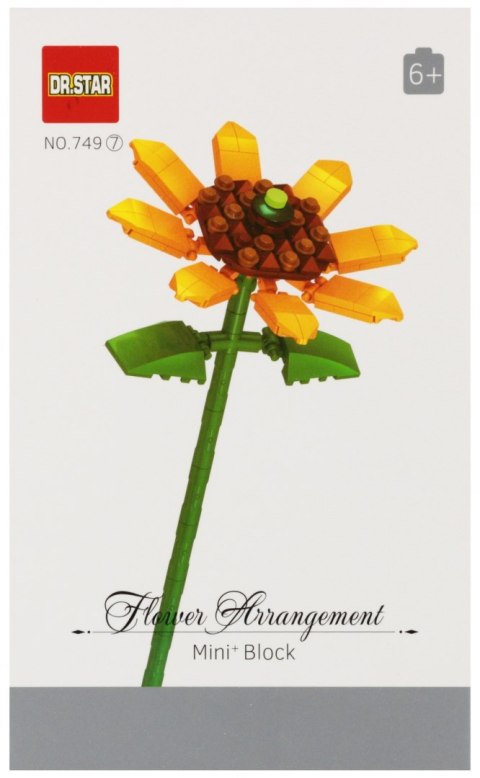 Klocki konstrukcyjne Kwiaty mix MEGA CREATIVE 567439