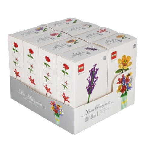 Klocki konstrukcyjne Kwiaty mix MEGA CREATIVE 567439