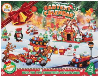 Klocki konstrukcyjne kalendarz Adwentowy MEGA CREATIVE 567438